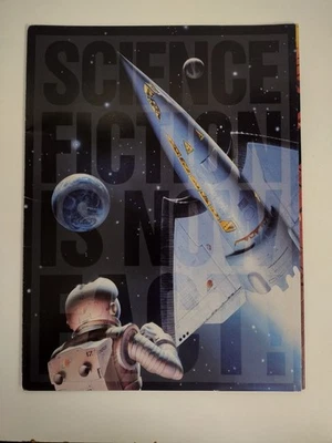 Sci-Fi Channel Press Kit Binder with 3D Glasses Promo Ultra Rare Circa 1992 - Image 1 of 4