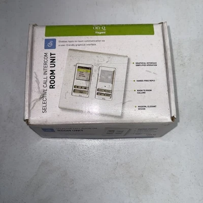 INTERCOMUNICADOR DE LLAMADA SELECTIVA ON-Q IC5000-WH - UNIDAD DE HABITACIÓN - Blanco. Foto 1 de 4