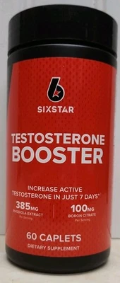 Six Star Testosterone Booster 60 Caplets - Image 1 of 3