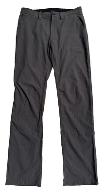 Брюки мужские Prana 33 W 34 L приталенные серые 95% нейлон 5% эластан - Изображение 1 из 4