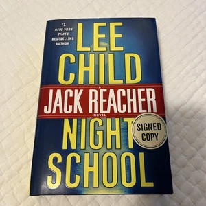 Night School SIGNED Lee Child (2016,HC,1st/1st) BRAND NEW - Bild 1 von 7