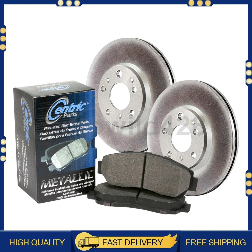 Centric Front Brake Pads and Rotors Set For Mitsubishi Grandis RWD 2.4L 2009 Foto 1 de 4