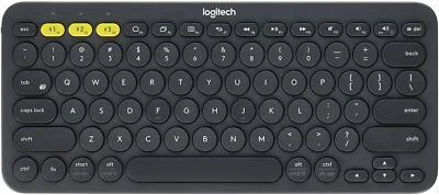 Logitech K380 мульти устройство ультра тонкий беспроводной Bluetooth клавиатуры Android IOS - Изображение 1 из 4
