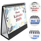  Kleiner Tischkalender Schreibtischunterlagenkalender 2024 Empfindlich