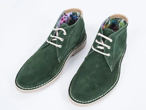 DREIUNDDREISSIG POLNISCHES LEDER GRÜN KONTRASTNÄHTE INNEN GEFÜTTERT BAUMWOLLE - Bild 1 von 6