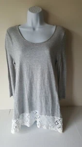 Cable & Gauge Womens Shirt Small Gray - Picture 1 of 12