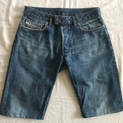 DIESEL INDUSTRY MEN'S JEANS BERMUDA SHORTS BRAVOX  SZ 31 - Image 1 of 4