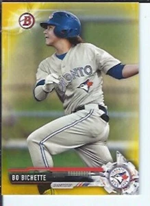 Bo Bichette 2017 Bowman Prospect Yellow Parallel - Picture 1 of 1