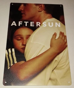 AFTERSUN Tin Sign 8x12 Poster Father/Daughter Indie Drama Movie A24 Paul Mescal - Picture 1 of 7