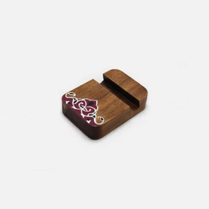 Hand painted wooden mobile holder, K2-392 - Photo 1 sur 6
