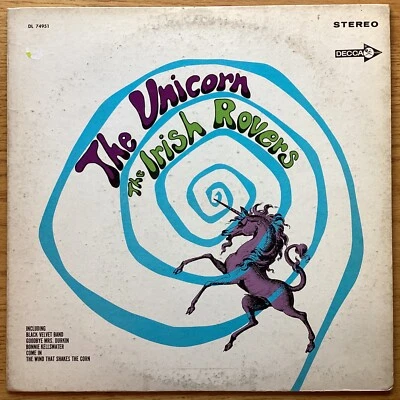 The Irish Rovers “The Unicorn” 33 1/3 rpm LP, DL-74951 - Image 1 of 4