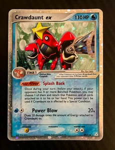 POKEMON • Crawdaunt EX 99/102 CARTA ULTRA RARA HOLO • EX HOLON PHANTOMS - Foto 1 di 2