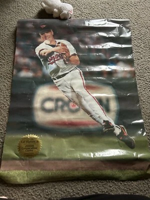 RARE CAL RIPKEN JR. NO. 8 BALTIMORE ORIOLES 2000TH CONSECUTIVE GAME POSTER 23X33 - Image 1 of 4