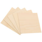 5 Pcs Board Craft Planks Supplies Pyrography Hollow Out