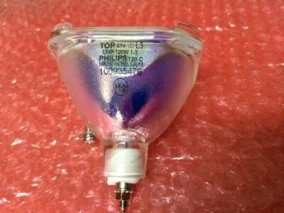NEW OEM LAMP BULB FOR PROJECTOR PROJECTION TV PHILIPS UHP 120W 1.3 PHILIPS 120C - Image 1 of 4