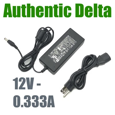 Adaptador de CA LPS Delta ADP-40ZB Original Cargador 12V 3330mA con Cable P. Foto 1 de 4