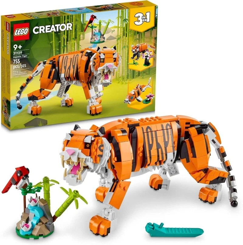 LEGO Creator 3 in 1 Majestic Tiger Building Set - 31129 - Image 1 of 4