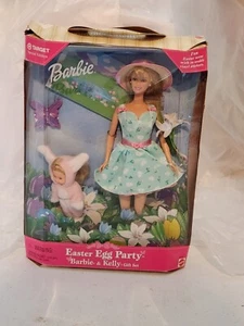 EASTER EGG PARTY Barbie & Kelly Gift Set TARGET Special Edition 1999 #25790 NRFB - Picture 1 of 4