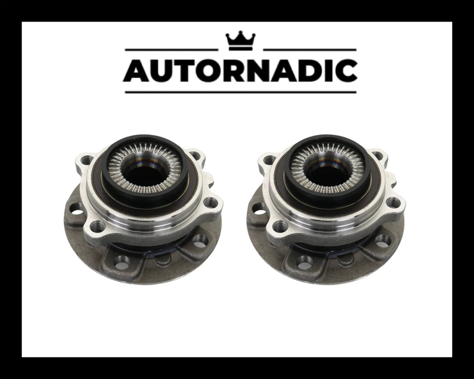 2 CONJUNTO DE COJINETE DE CUBO DE RUEDA DELANTERA PARA BMW 740Li xDrive 750i xDrive 750Li xDrive Foto 1 de 1