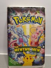 Pokemon The First movie vhs clamshell