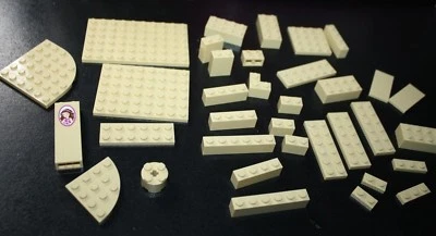 Lote de piezas especiales Lego Star Wars ladrillos tostados paredes columna construcción -GGGGG -9 Foto 1 de 4