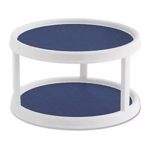 Non-Skid 2 Tier Pantry Cabinet Lazy Susan Turntable, 12-Inch - Organize Kitch... - Picture 1 of 6