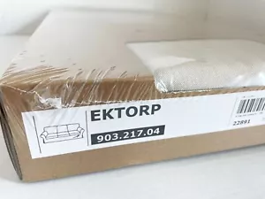Ikea EKTORP 3 Seat sofa COVER ONLY lofallet beige(complete set) 903.217.04 - NEW - Picture 1 of 5