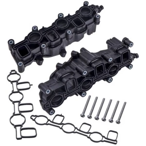 Left+Right Intake Manifold for VW Tourage Phaeton Audi A4 A6 Q7 3.0L 059129712BL - Picture 1 of 11