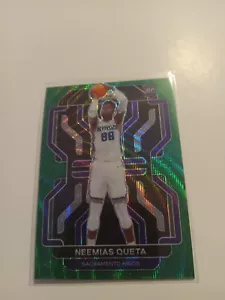 NEEMIAS QUETA 2021-22 Panini Prizm Green Wave Prizm Fanatics Rookie RC KINGS - Picture 1 of 7