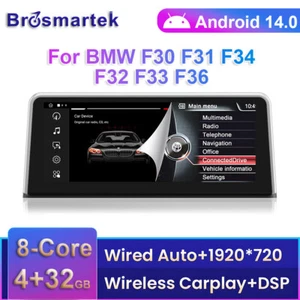 10.25" Android 14 Autoradio CarPlay 4+32GB GPS Navi für BMW F30 F31 F33 F36 NBT - Bild 1 von 12