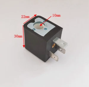 1pc Solenoid valve coil inner hole 10mm height 30mm power 6VA 3W AC220V DC24V - Picture 1 of 5