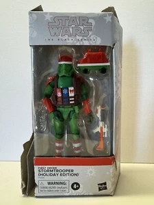 Star Wars The Black Series First Order Stormtrooper - Holiday Edition - Picture 1 of 9