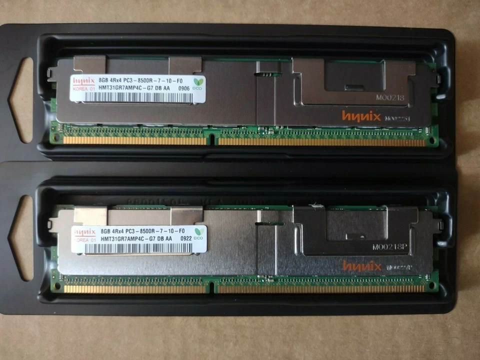 Hynix HMT31GR7AMP4C-G7 8GB PC3-8500 DDR3 SDRAM Server Memory - Image 1 of 1