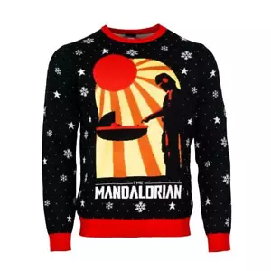 MANDALORIAN - SUÉTER/JUMPER DE NAVIDAD - TOTALMENTE NUEVO Y CON LICENCIA - SW-M-NAVIDAD - Imagen 1 de 2