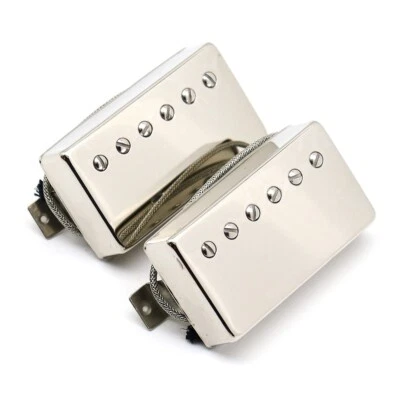 Alnico 2 classic 57+ Guitar Humbucker Pickups 50/50mm Bridge/Neck For LP Guitar - Image 1 of 4