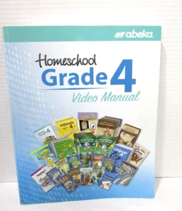 ABeka Homeschool Grade 4 Video Manual includes Progress Reports READ - Picture 1 of 10