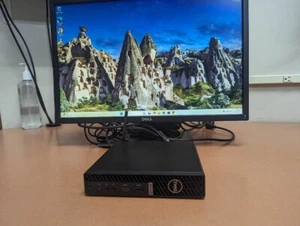 DELL OPTIPLEX 7080 MFF Intel Core i7 10700T 16GB 256GB Windows 11 Pro WiFI - Afbeelding 1 van 10