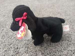 TY Beanie Baby Gigi Poodle RARE 2 ERRORS - Picture 1 of 21