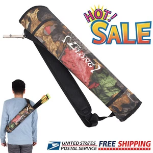 Archery Back Arrow Quiver Case Holder Bag for Compound/Recurve Bow Arrow Hunting - Picture 1 of 10