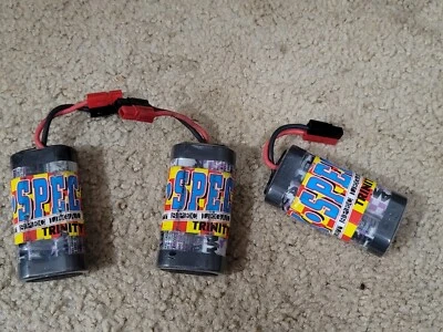 VINTAGE TRINITY EX●SPEC 4 CELL BATTERY LOT NICE CONDITION DONT MISS OUT !!!! - Image 1 of 4