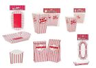 Cinema Food Containers Holder Tray Pizza Hot Dog Fries Pop Corn Party Treat Box 