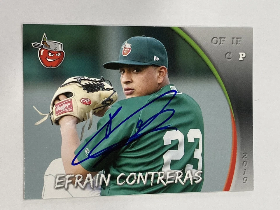 2019 Fort Wayne Tin Caps Henry Henry RC Auto Signed Autograph Padres  - Image 1 of 1