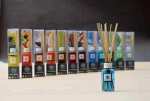 12 Diffusori Bastoncino Profumo Deodorante Ambiente Varie Fragranze 30ml dfh - Foto 1 di 1