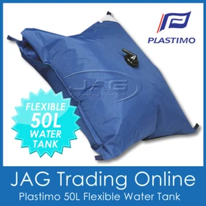 PLASTIMO 50L WATER TANK - Flexible 50 Litre Square - Boat Caravan Camping - Picture 1 of 7