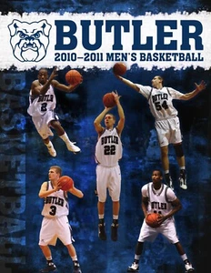 Poster Programma Basket Uomo Butler University Bulldogs 2010-11 NUOVO DI ZECCA - Foto 1 di 1