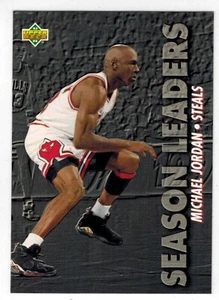 MICHAEL JORDAN 1993-94 Upper Deck #171 Stagione Leaders - Ruba - Foto 1 di 2