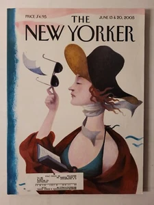 THE NEW YORKER Magazine (June 2005) Rare Female Eustace Tilley by ANA JUAN - Picture 1 of 3