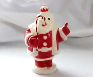 Vintage Christmas 1950 Harett-Gilmar Hard Plastic King Santa Claus Lighted Bank - Picture 1 of 6