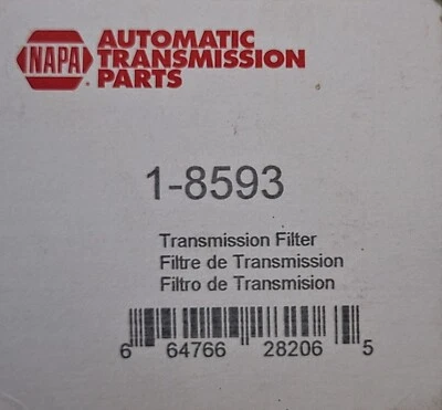 NAPA Automatic Transmission Filter 1-8593 6946473BK NIB - Image 1 of 4