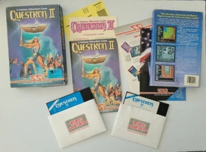 Questron II IBM PC Spiel komplett SSI Strategic Simulations 5,25" x 3,5" Disc - Bild 1 von 5